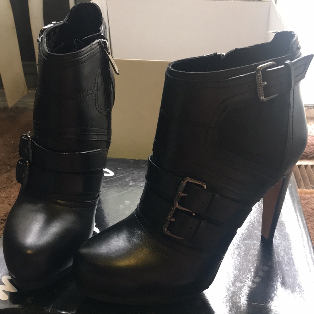 Sam Edelman Black Booties